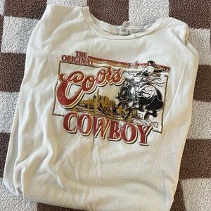 Coors Cowboy t-shirt